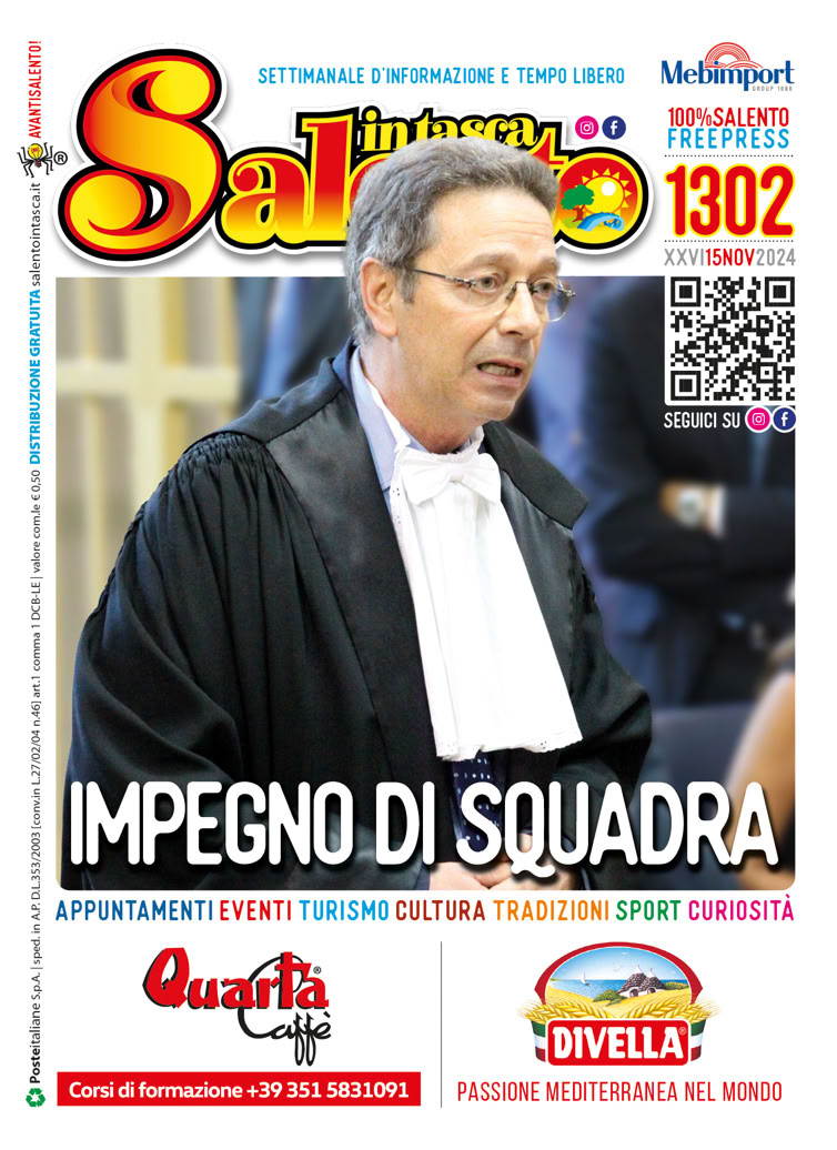 SALENTO IN TASCA 1302 dal 15 al 21 novembre 2024