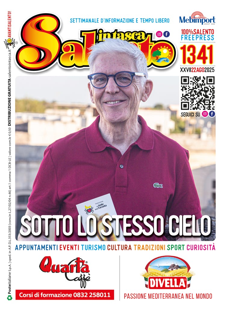 SALENTO IN TASCA 1341 dal 22 al 28 agosto 2025