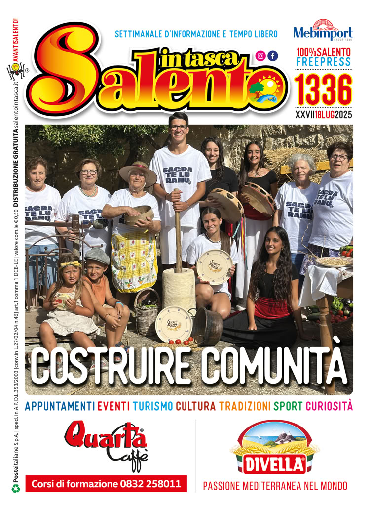 SALENTO IN TASCA 1335 dall'11 al 17 luglio 2025