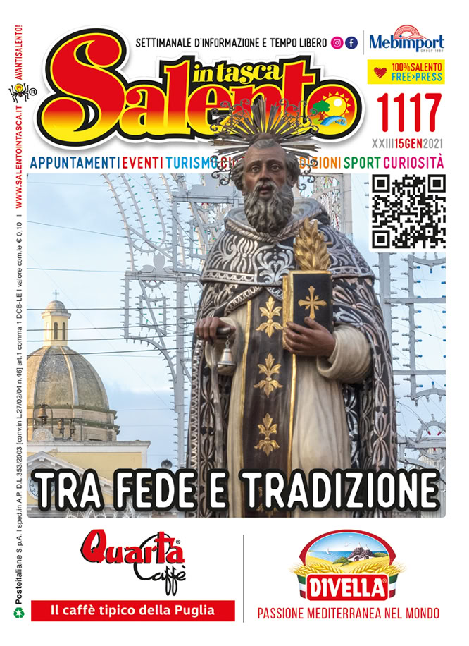SALENTO IN TASCA 1117 settimana dal 15 al 21 gennaio 2021 