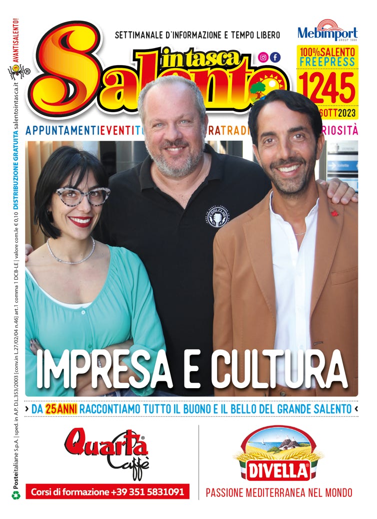 SALENTO IN TASCA 1245 dal 6 al 12 ottobre 2023