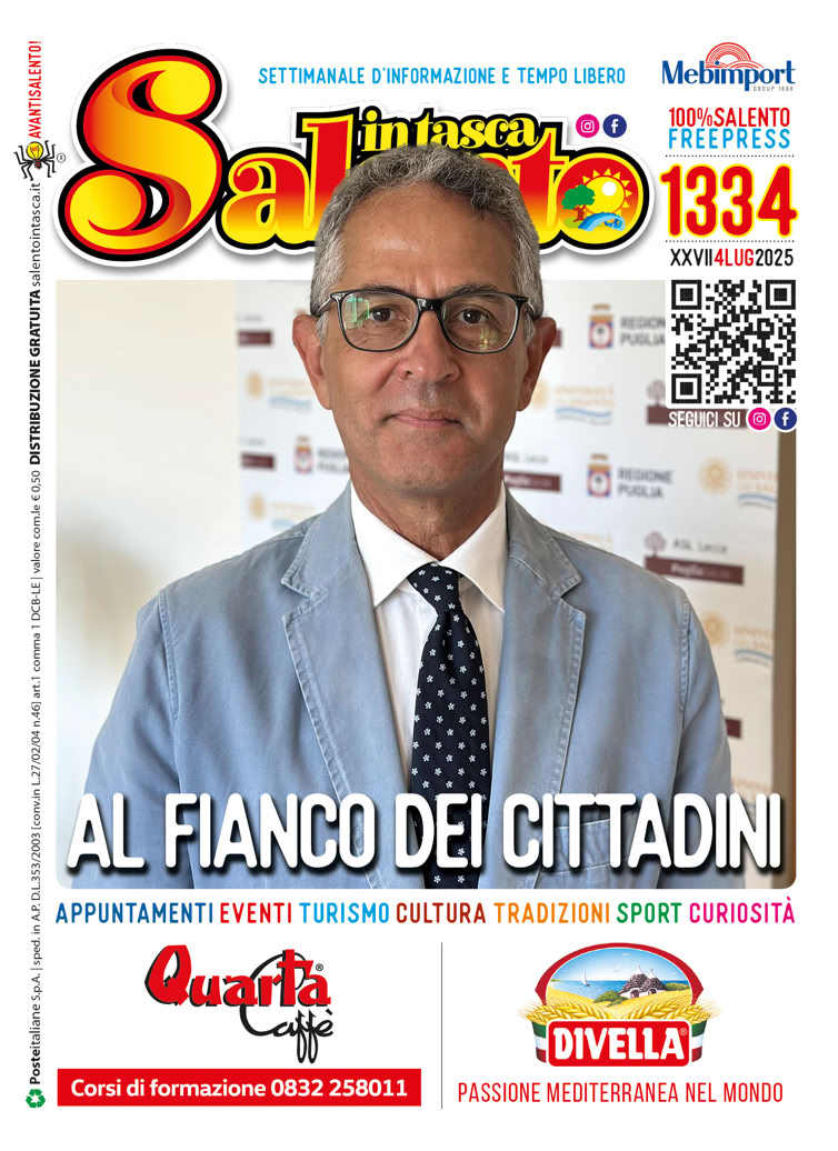SALENTO IN TASCA 1333 dal 27 giugno al 3 luglio 2025