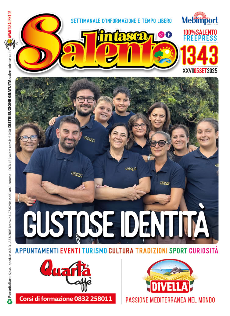 SALENTO IN TASCA 1343 dal 5 all'11 settembre 2025