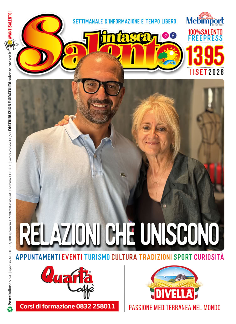 SALENTO IN TASCA 1395 dall'11 al 17 settembre 2026