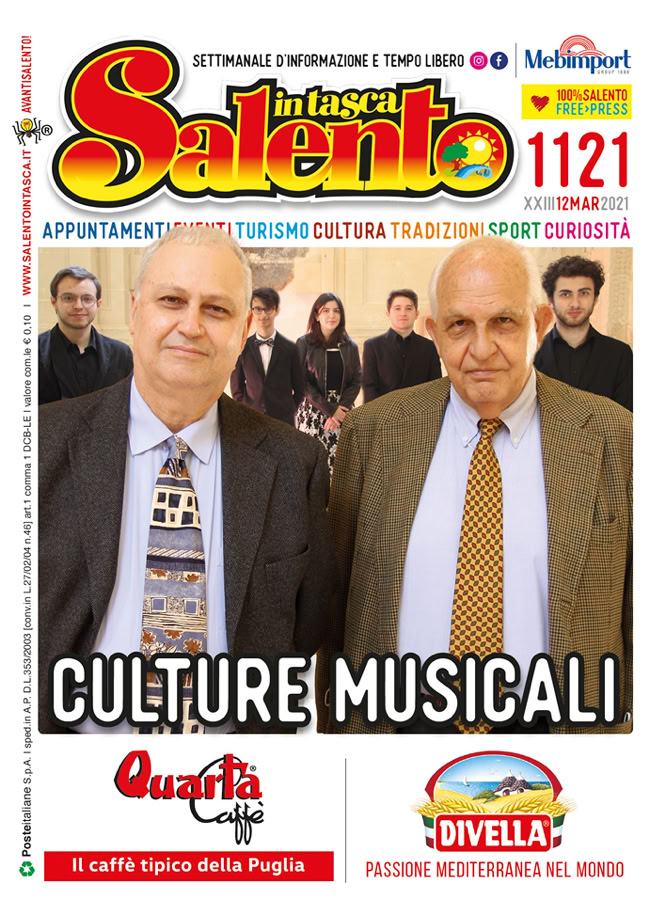 SALENTO IN TASCA 1121 settimana dal 12 al 18 marzo 2021 