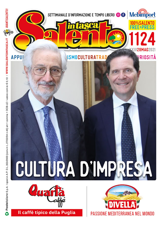 SALENTO IN TASCA 1124 settimana dal 28 maggio al 3 giugno 2021 