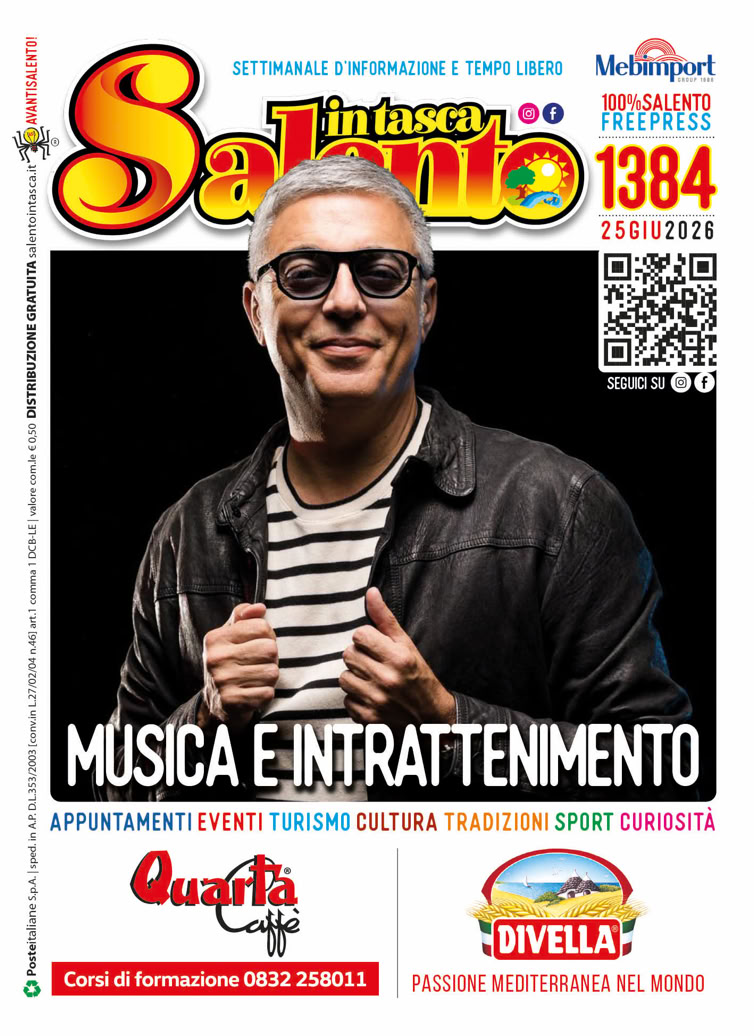 SALENTO IN TASCA 1384 dal 26 giugno al 2 luglio 2026