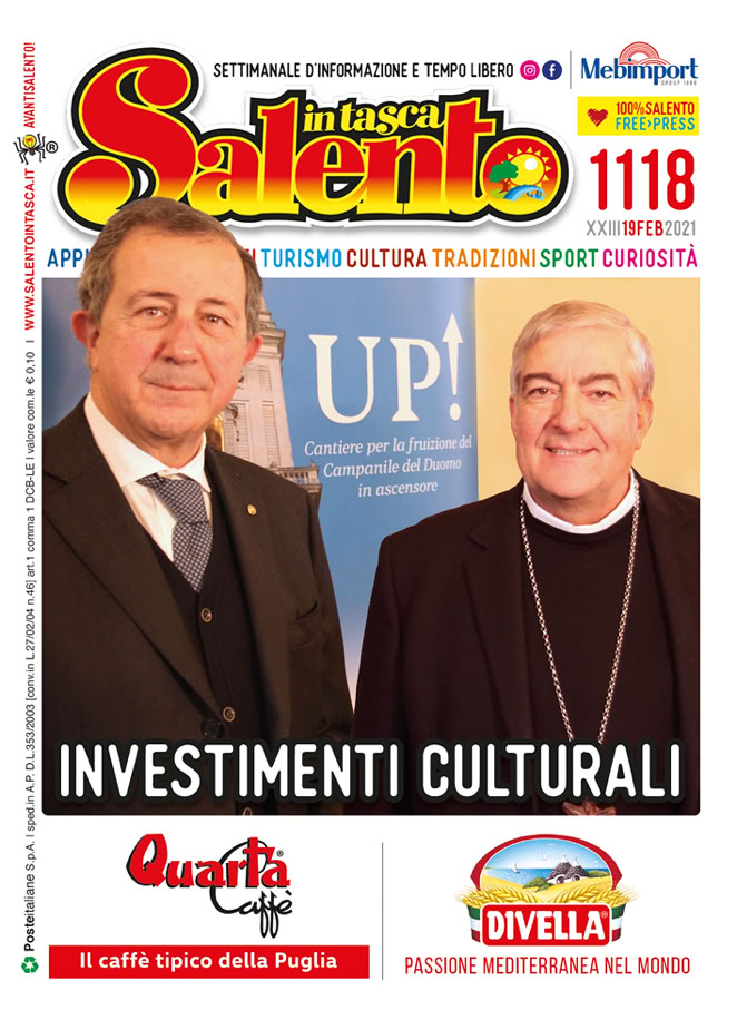 SALENTO IN TASCA 1118 settimana dal 19 al 25 gennaio 2021 