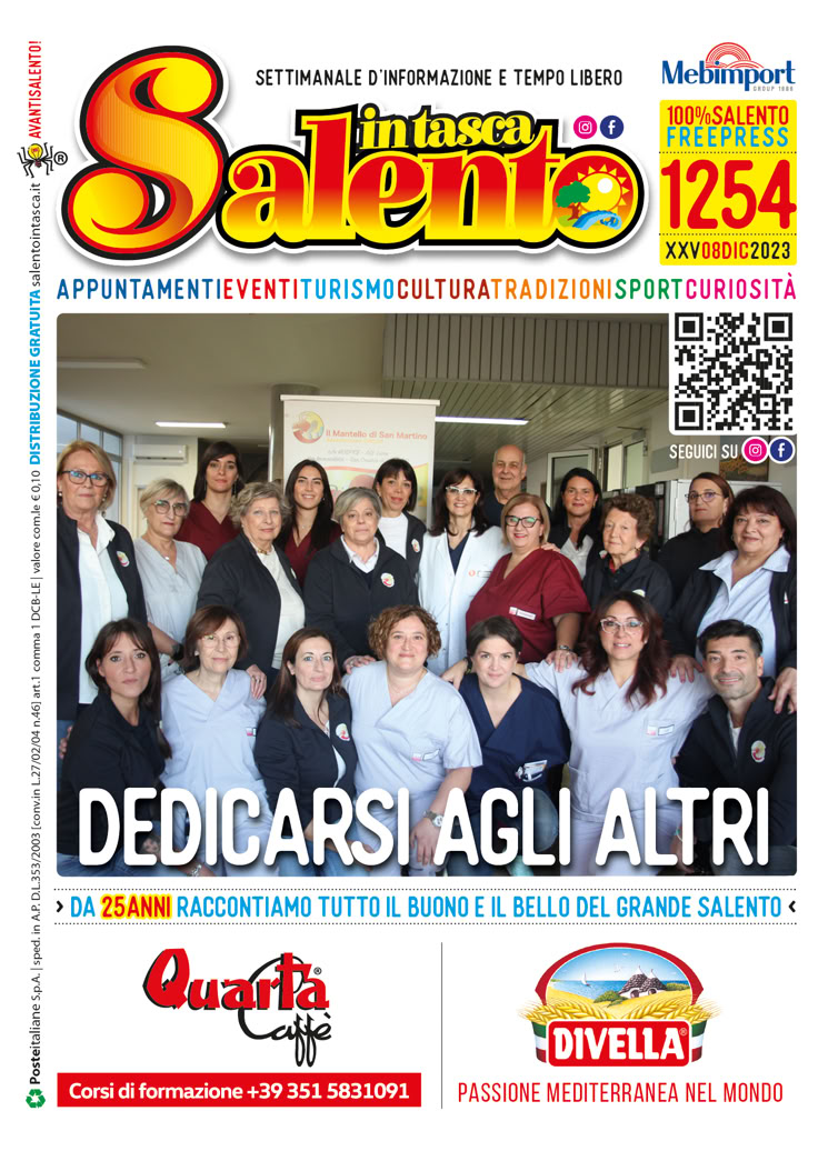 SALENTO IN TASCA 1254 dall'8 al 14 dicembre 2023