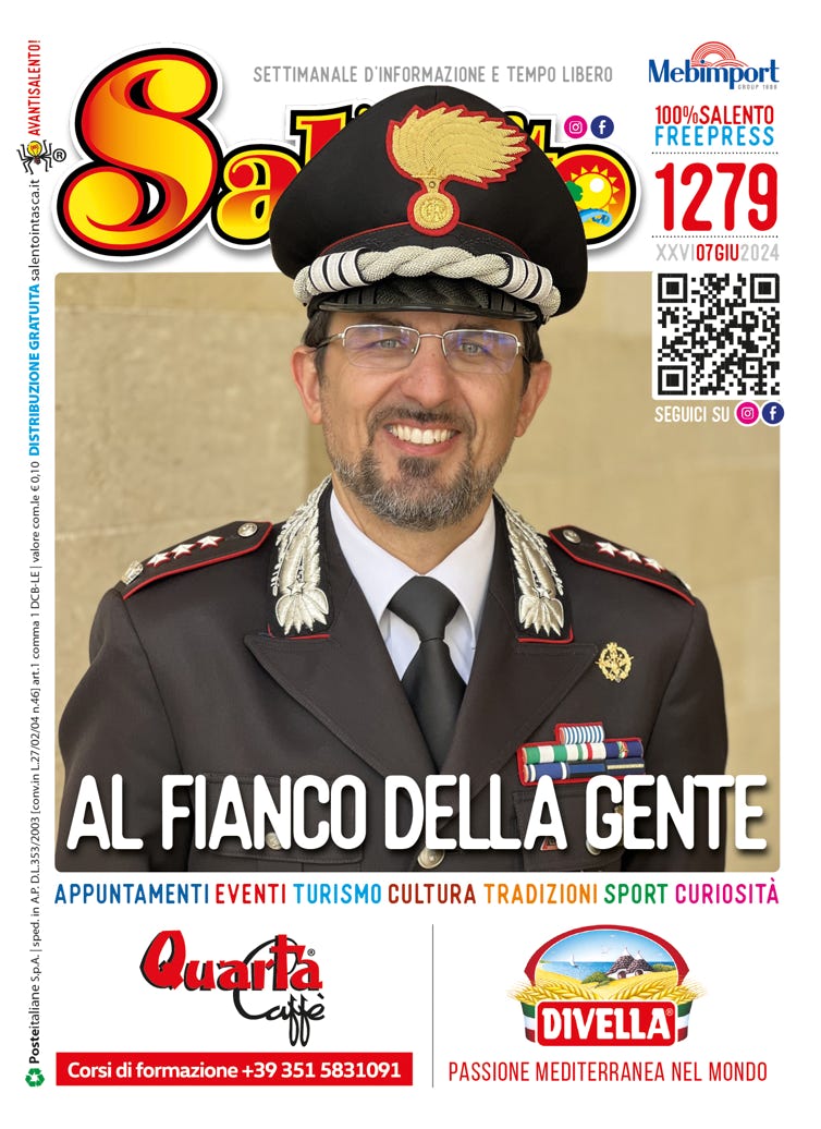 SALENTO IN TASCA 1279 dal 7 al 13 giugno 2024