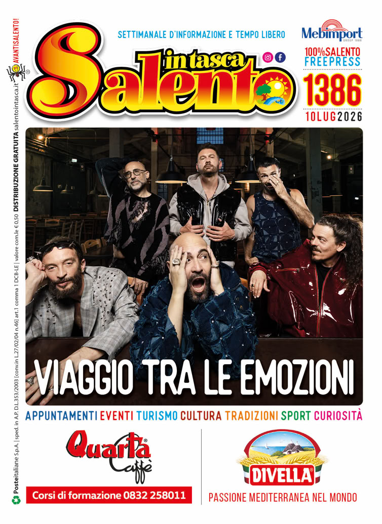 SALENTO IN TASCA 1386 dal 10 al 16 luglio 2026