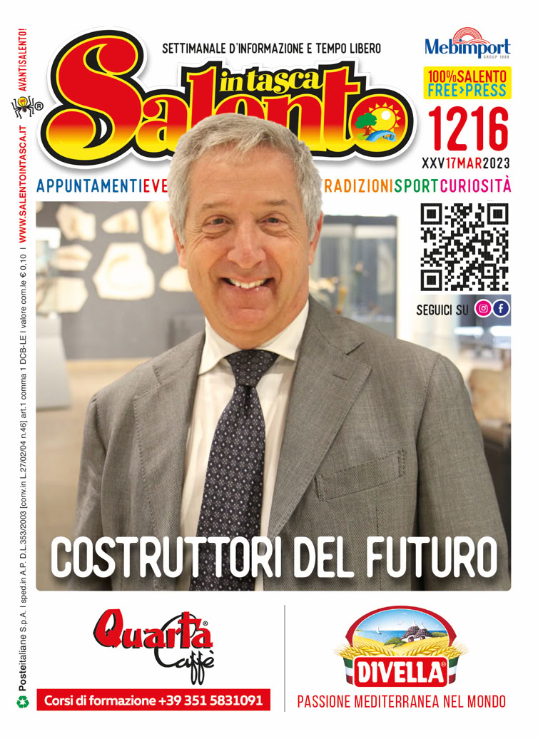 SALENTO IN TASCA 1214 dal 3 al 9 marzo 2023