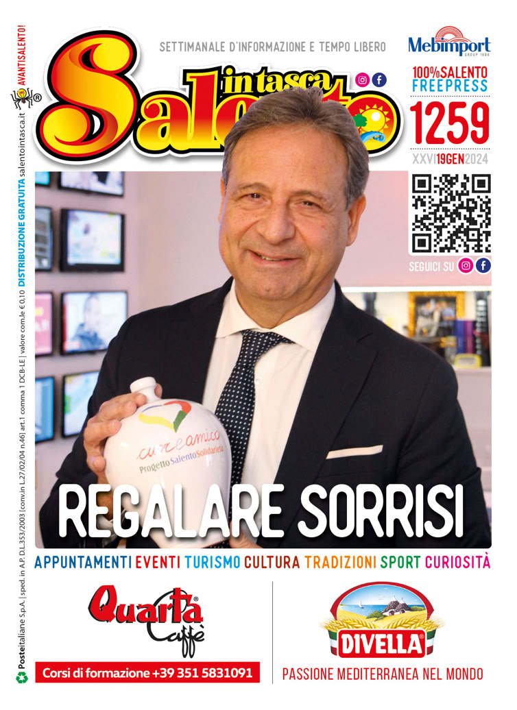 SALENTO IN TASCA 1259 dal 19 al 25 gennaio 2024