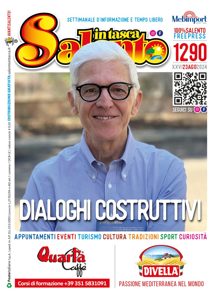 SALENTO IN TASCA 1290 dal 23 al 29 agosto 2024