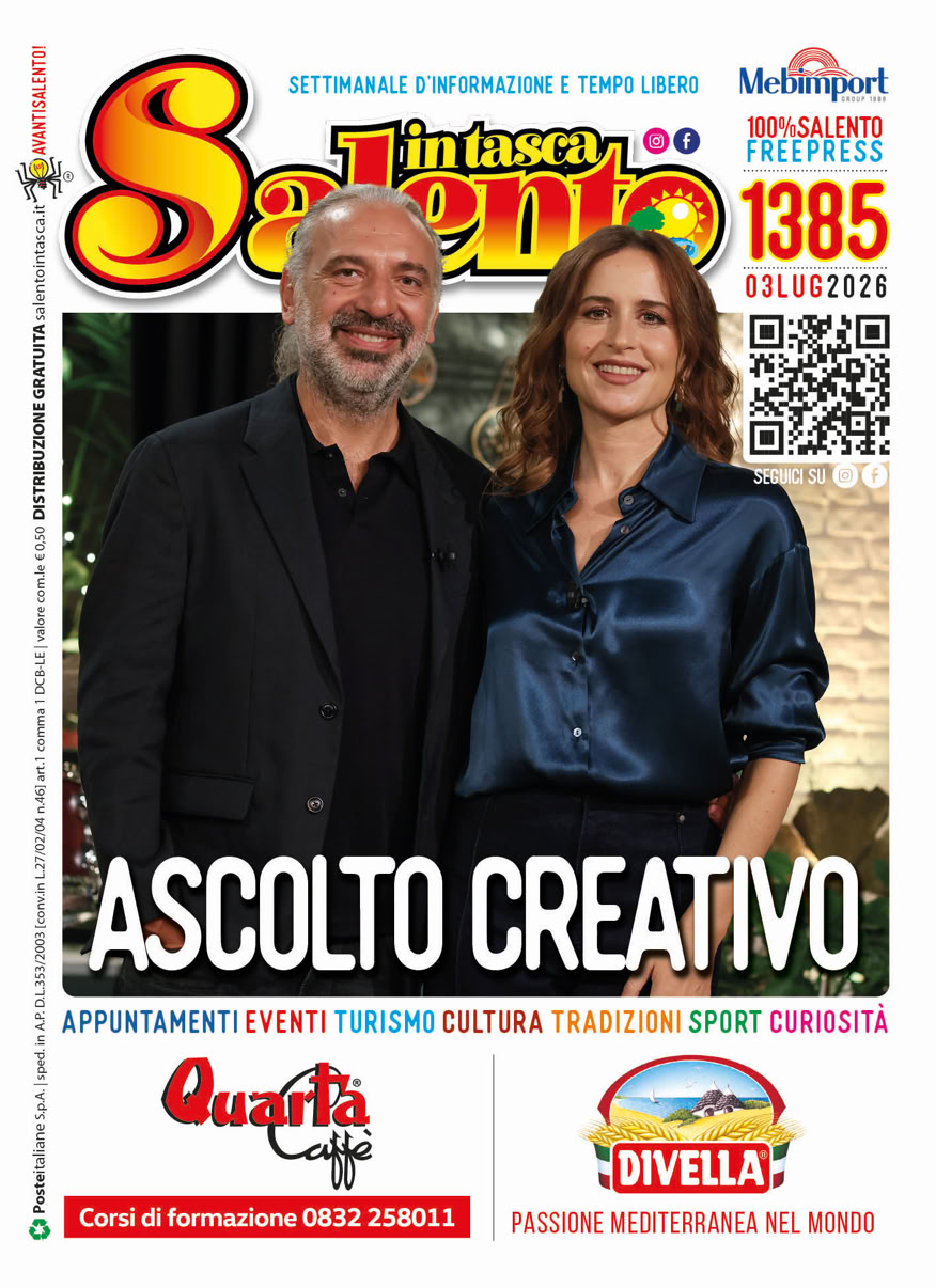 SALENTO IN TASCA 1385 dal 3 al 9 luglio 2026