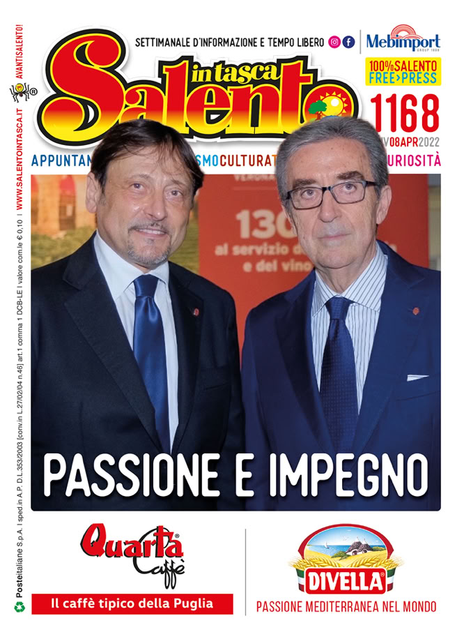 Salento in Tasca 1168 settimana dall'8 al 14 aprile 2022