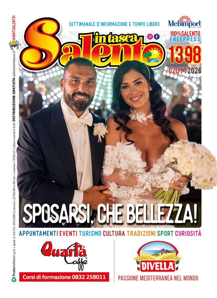 SALENTO IN TASCA 1398 dal 2 all'8 ottobre 2026