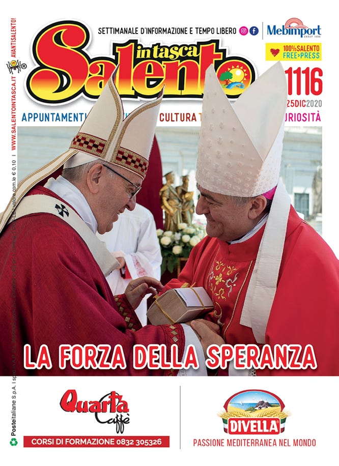 SALENTO IN TASCA 1116 dal 25 dicembre 2020 al 14 gennaio 2021 