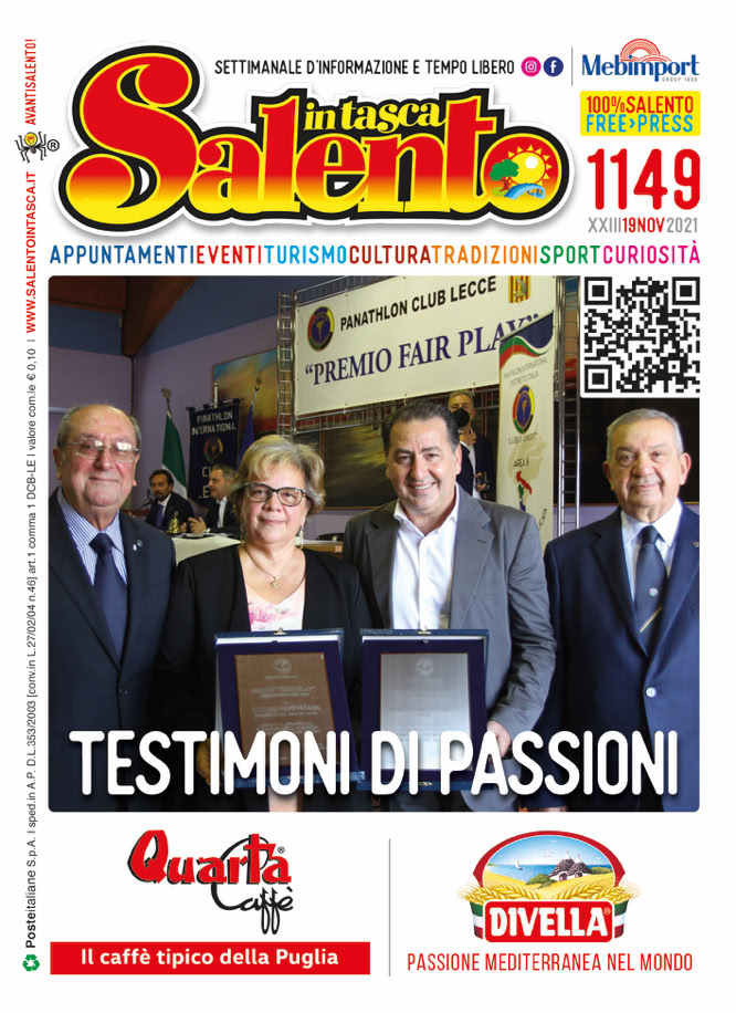 Salento in Tasca 1149 dal 19 al 25 novembre 2021