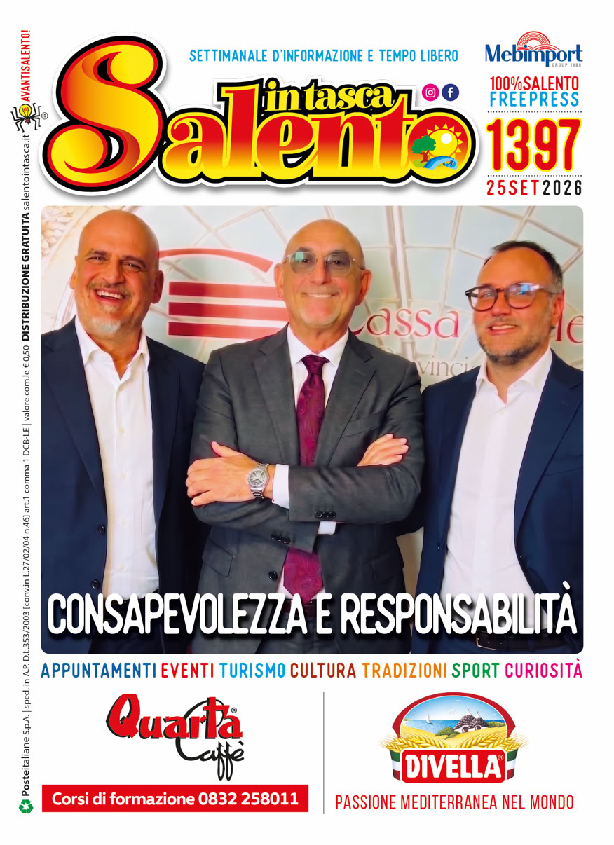 SALENTO IN TASCA 1397 dal 25 settembre all'1 ottobre 2026