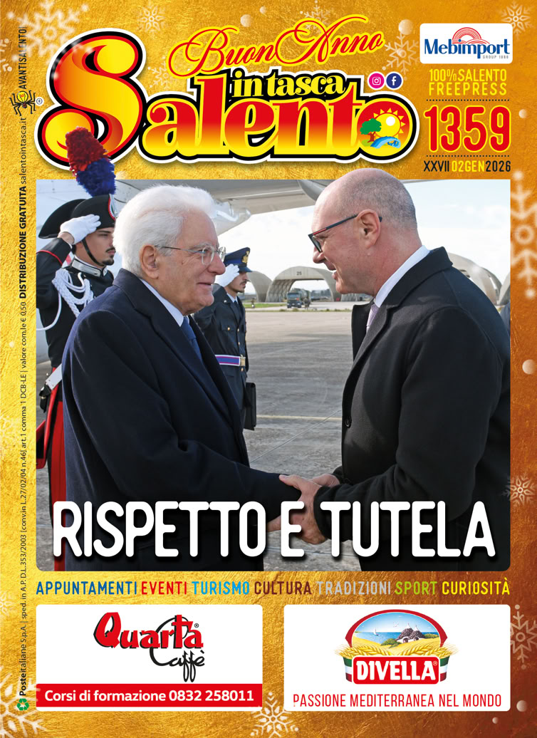 SALENTO IN TASCA 1359 dal 2 all'8 gennaio 2026