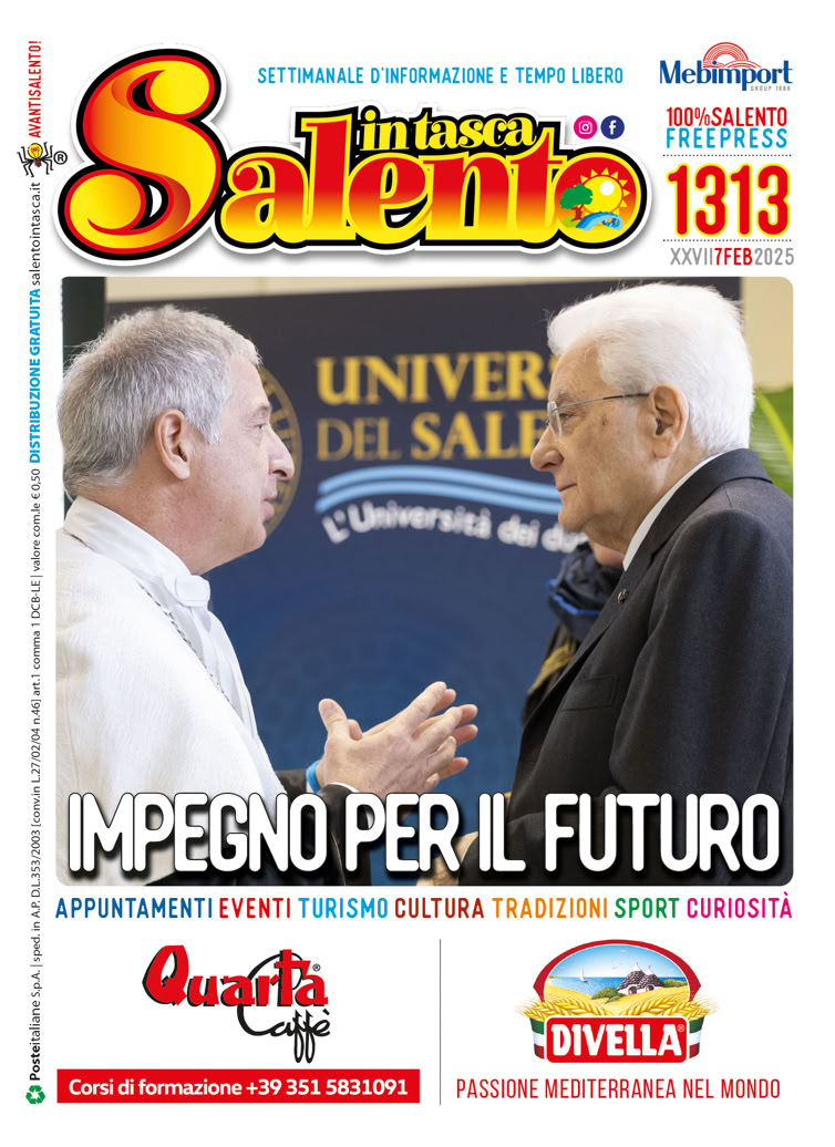 SALENTO IN TASCA 1313 dal 7 al 13 febbraio 2025