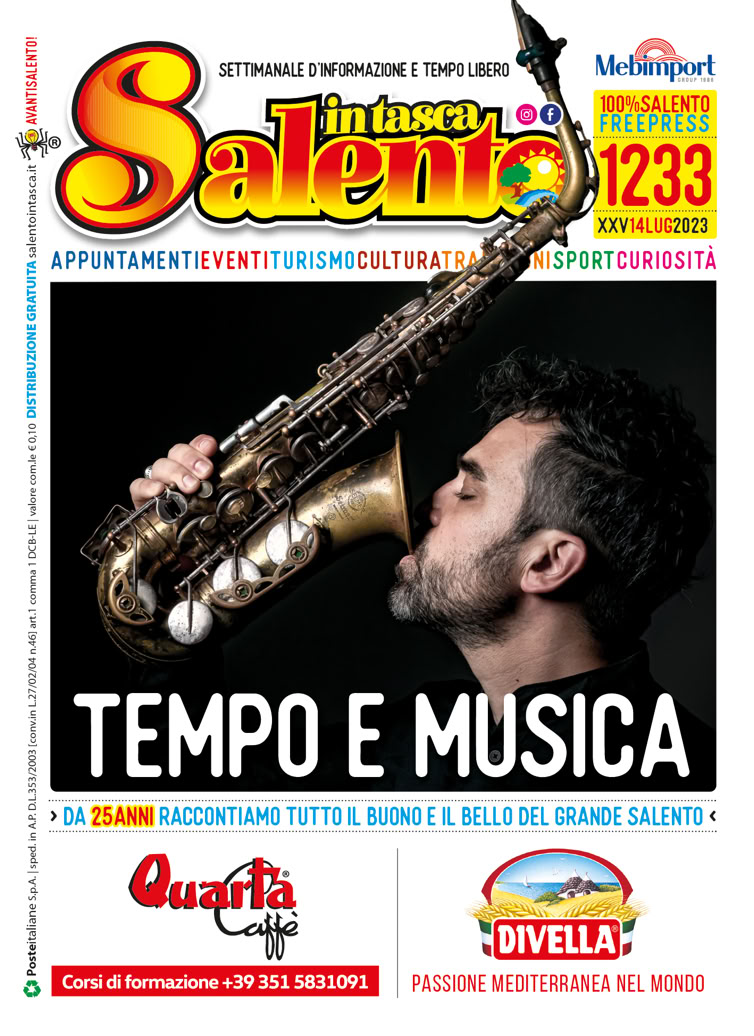 SALENTO IN TASCA 1233 dal 14 al 20 luglio 2023