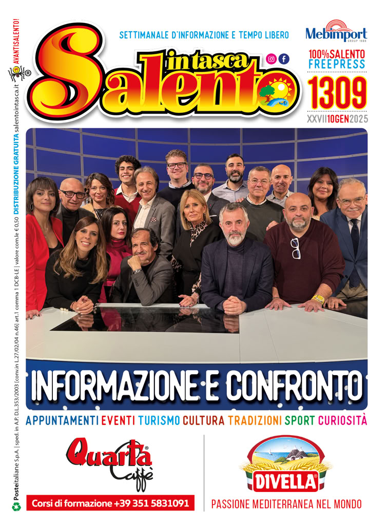 SALENTO IN TASCA 1309 dal 10 al 16 gennaio 2025