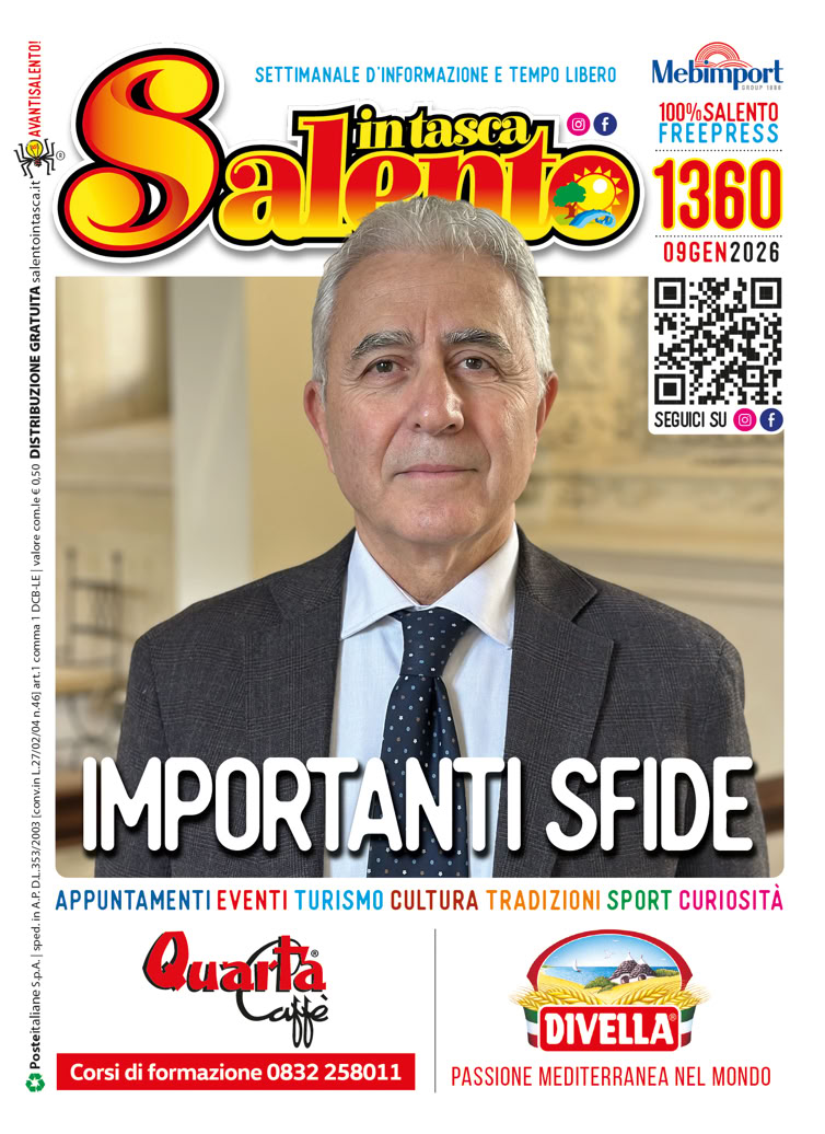 SALENTO IN TASCA 1360 dal 9 al 15 gennaio 2026