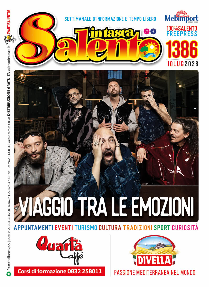 SALENTO IN TASCA 1386 dal 10 al 16 luglio 2026