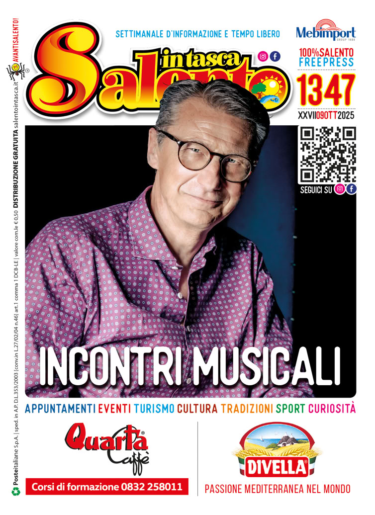 SALENTO IN TASCA 1347 dal 3 al 9 ottobre 2025